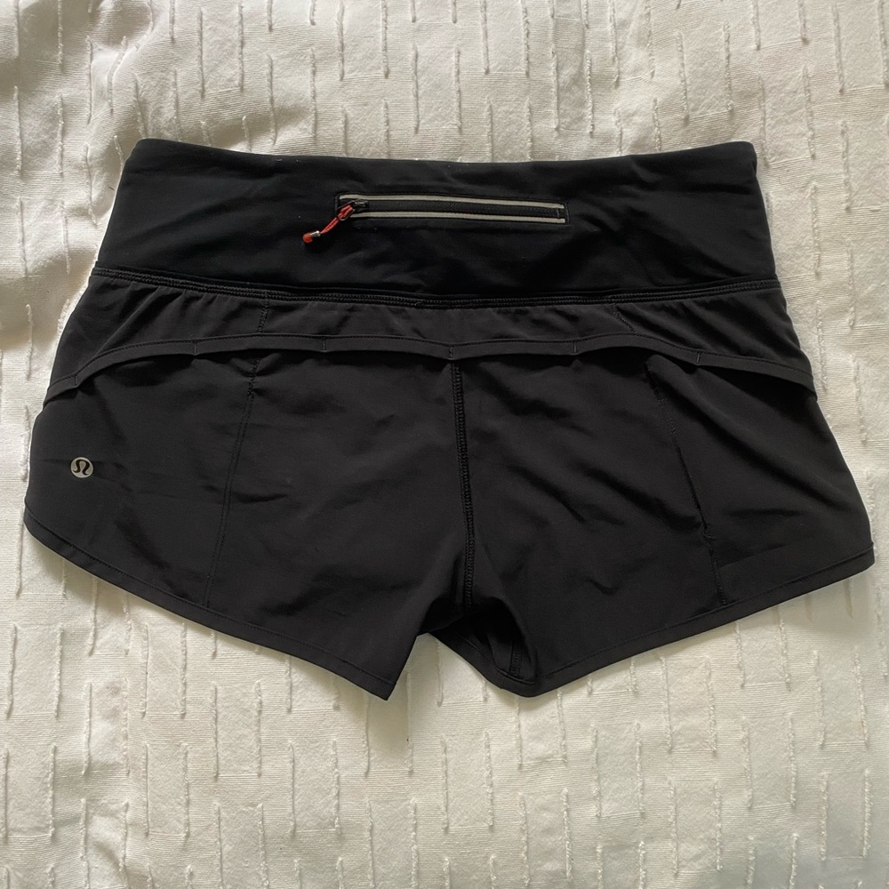 Lululemon Speed Up Shorts in black